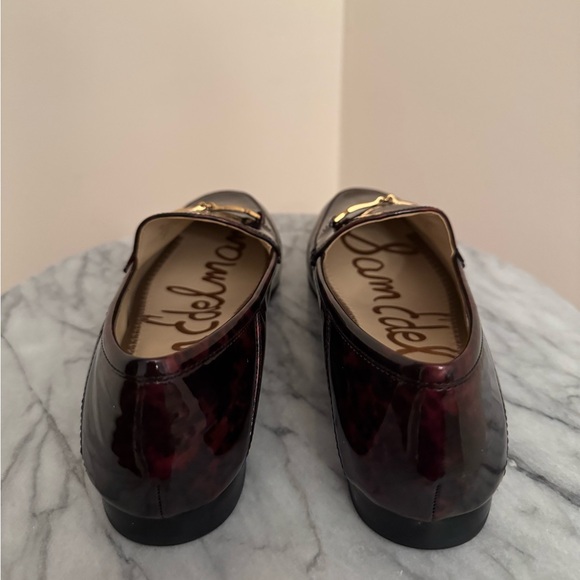 Sam Edelman Loraine Bit Loafers Women’s Size 7 NIB Coffee Multi Patent Leather - Picture 5 of 8
